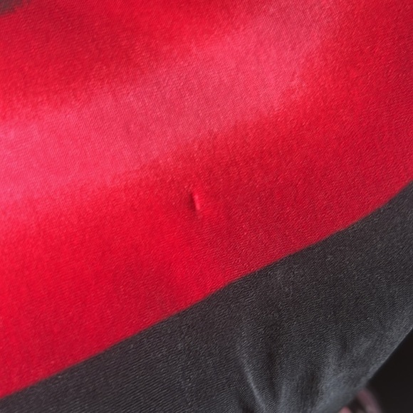 Asymmetrical Women’s Black/Red Rose And Purple Sundress - Picture 15 of 15